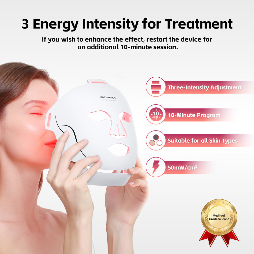 LED Phototherapy Facial Mask Skin Care Device