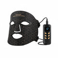 LED face mask with control device 