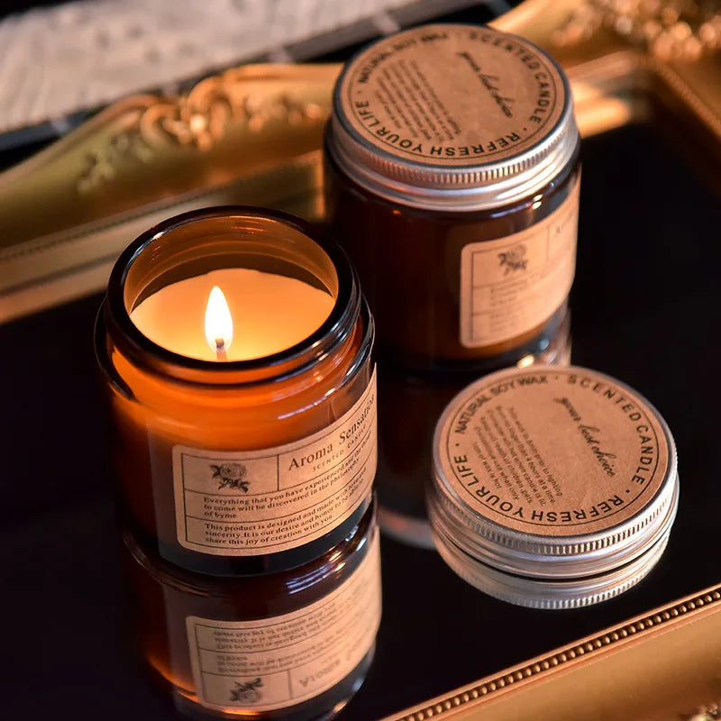 Scented Candles Smokeless Lamc Essence