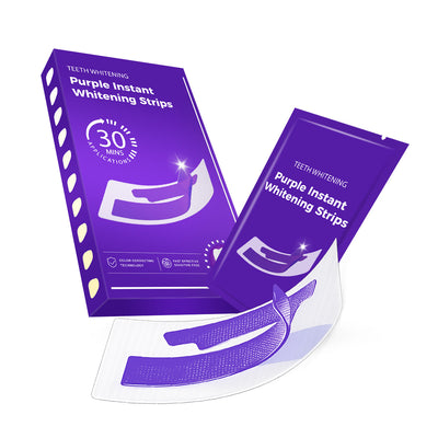 V34 Purple Teeth Whitening Strips